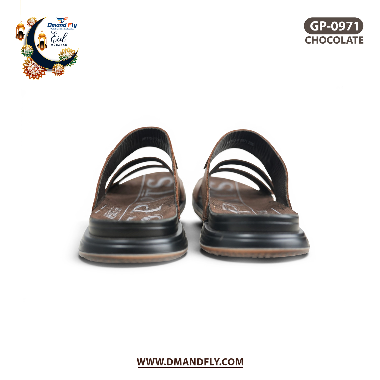GP-0971 Leather Sandal (Chocolate)