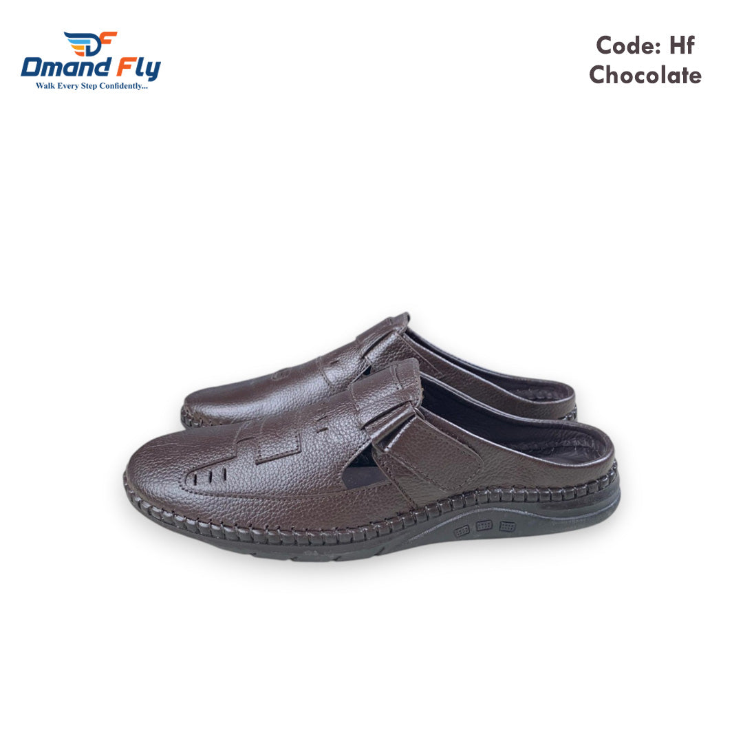 HF (Chocolate) Leather Sandal