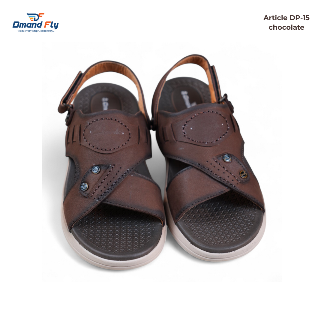 DP-15 Leather Sandal (Chocolate)