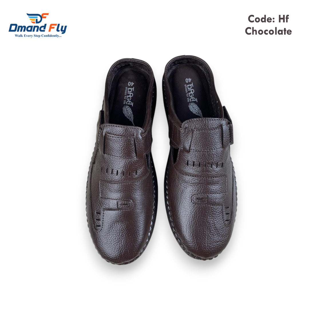 HF (Chocolate) Leather Sandal