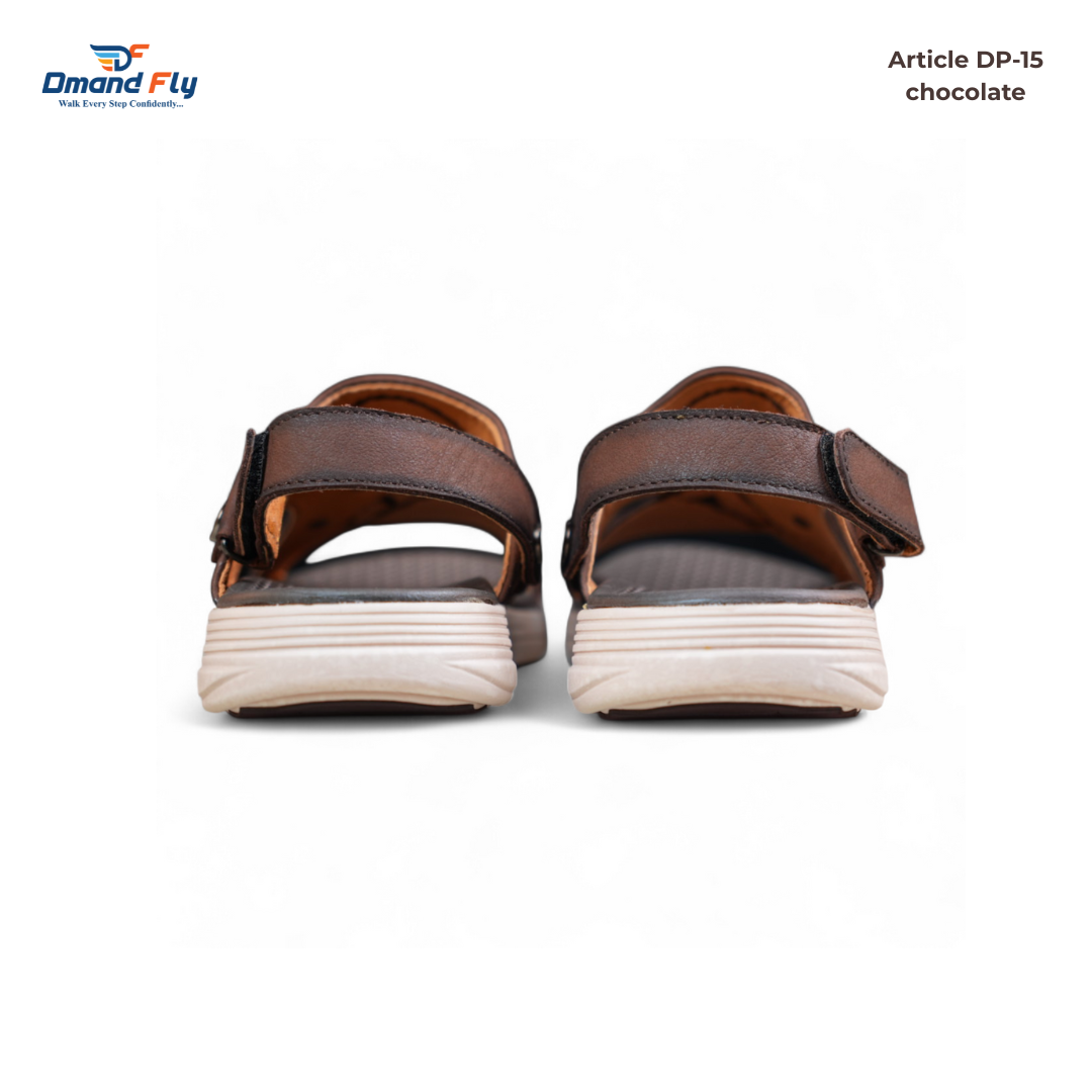 DP-15 Leather Sandal (Chocolate)