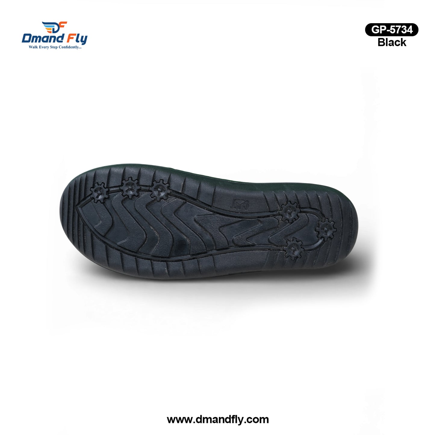 GP-5734 Half Casual Shoe (Black)