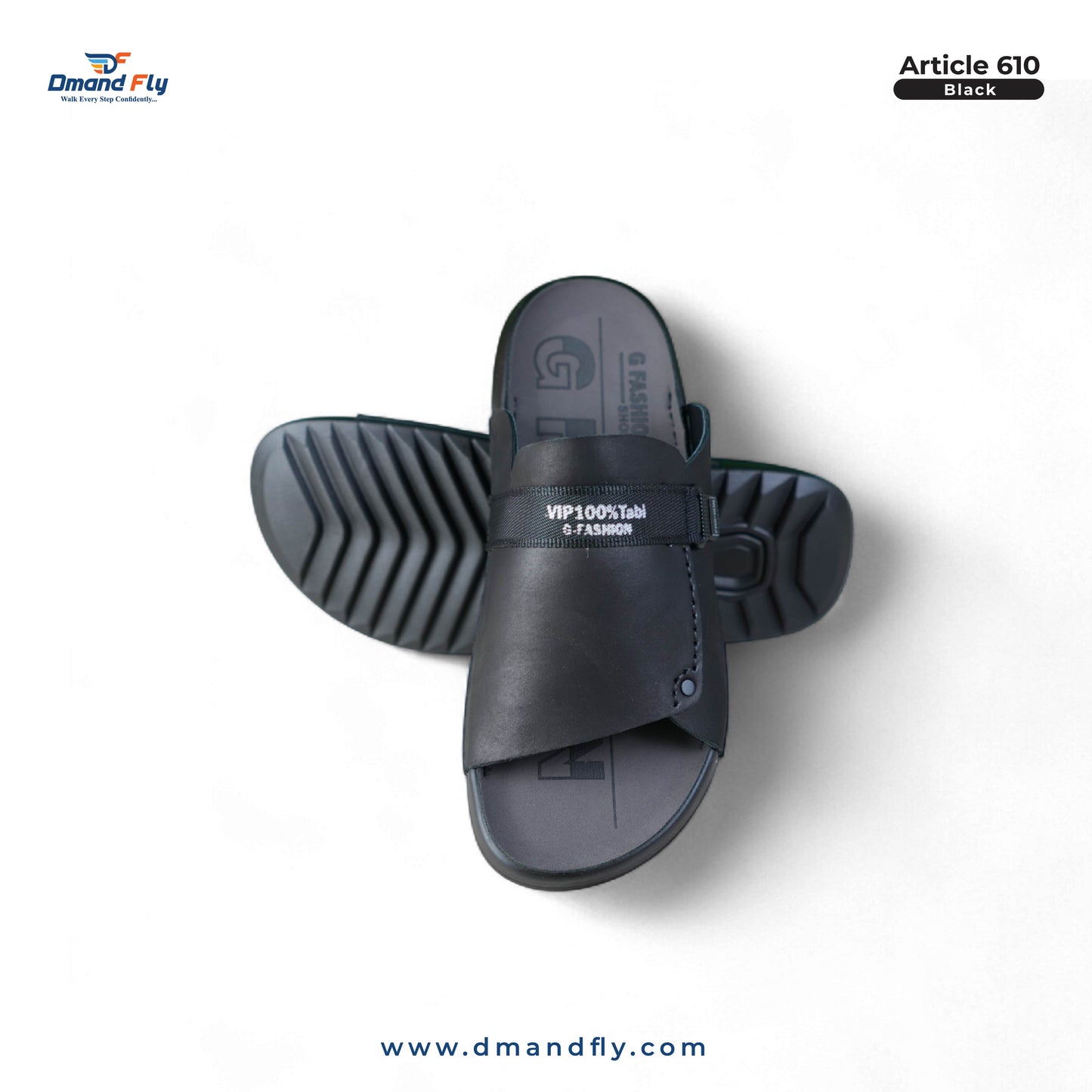 610 Sandal (Black)