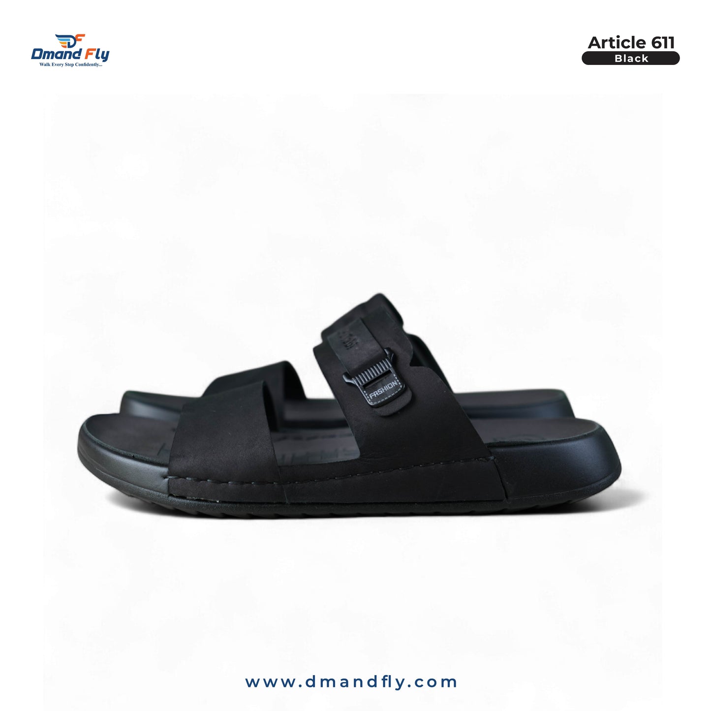611 Sandal (Black)
