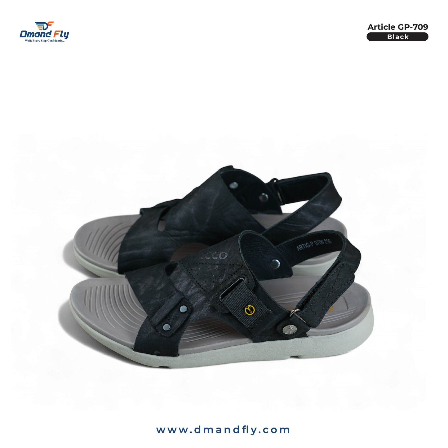 GP-0709 Sandal (Black)