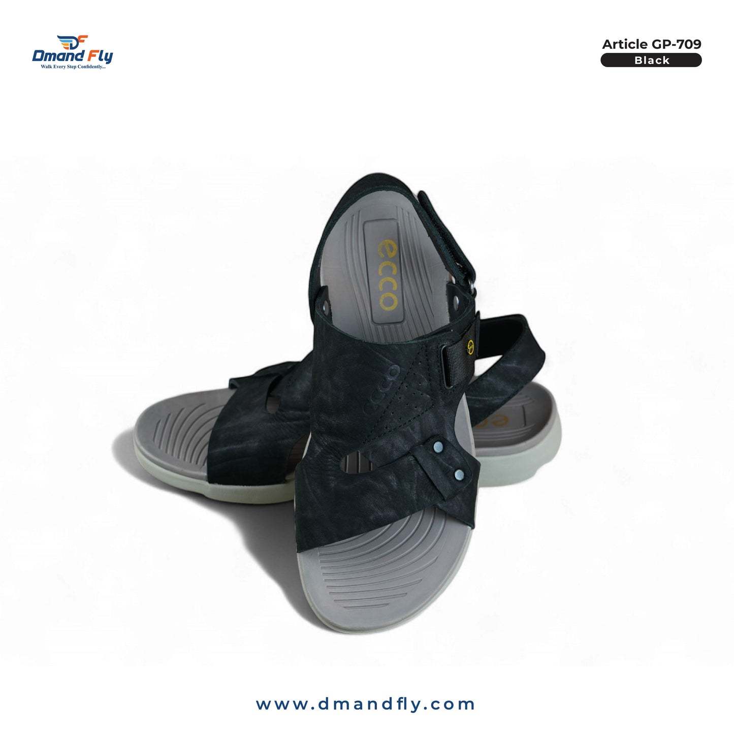 GP-0709 Sandal (Black)