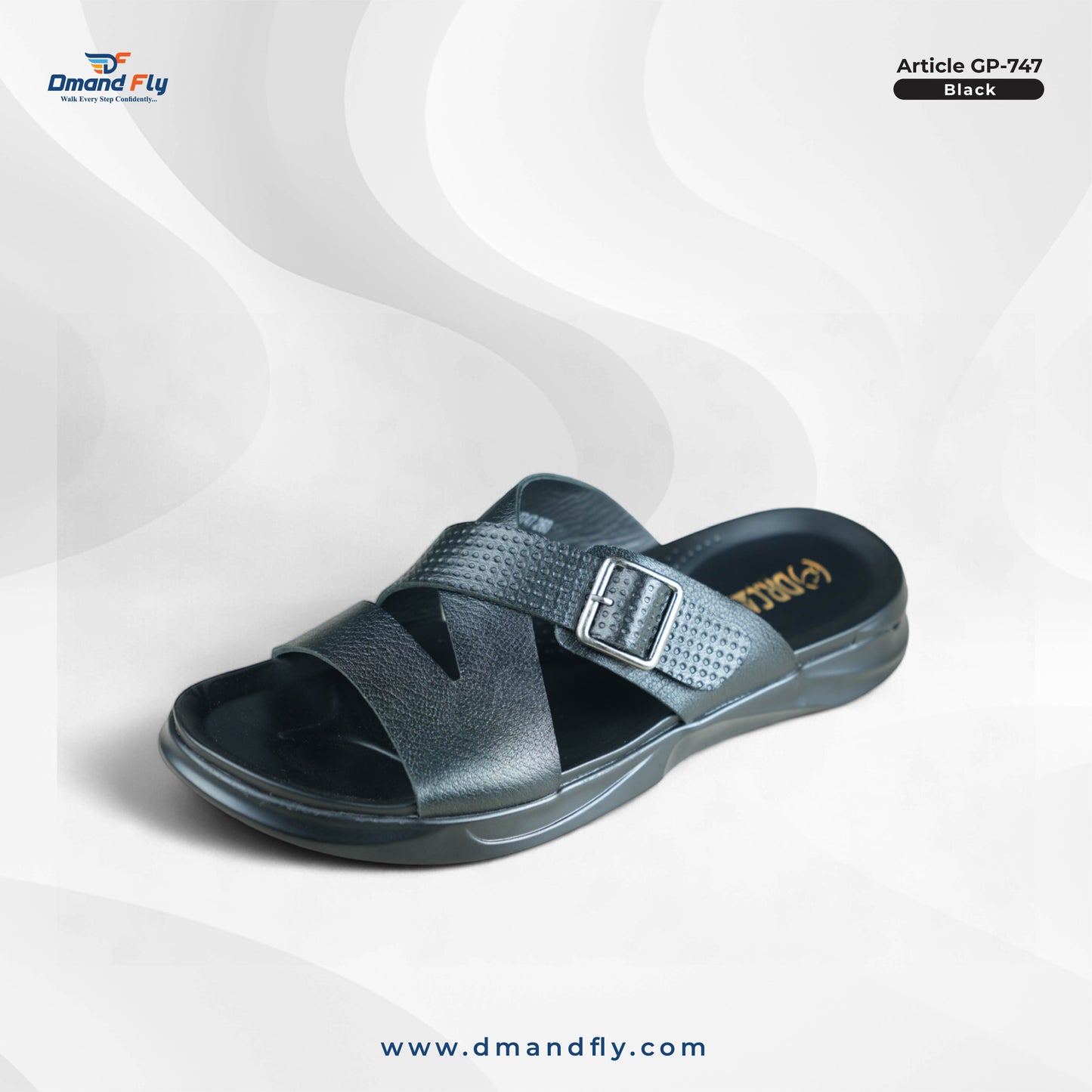 GP-0747 Sandal (Black)