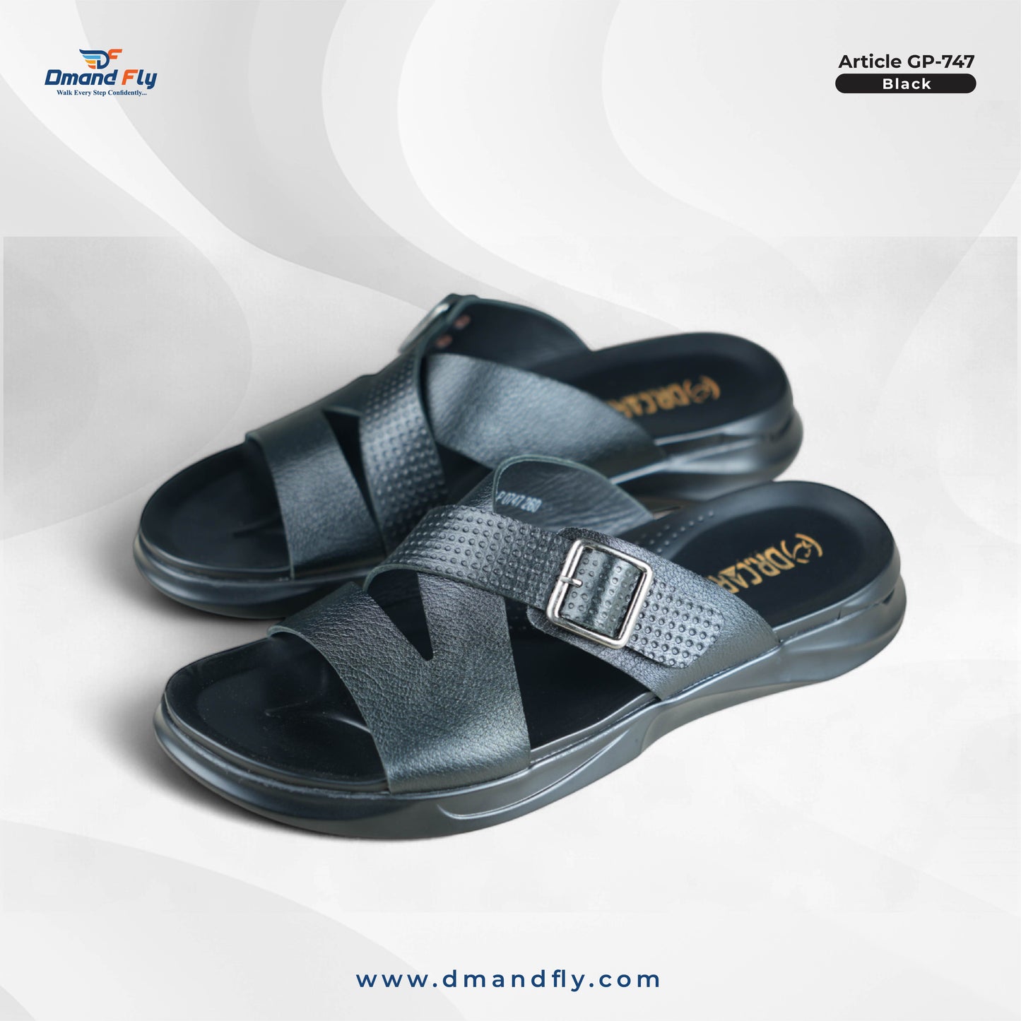 GP-0747 Sandal (Black)