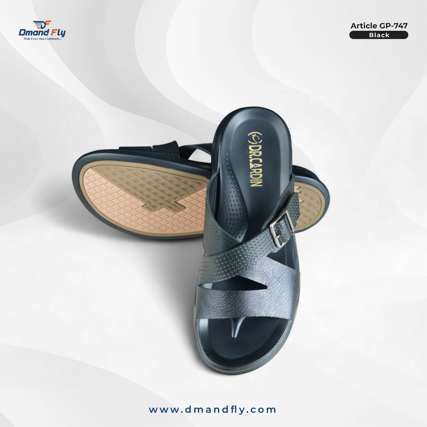 GP-0747 Sandal (Black)