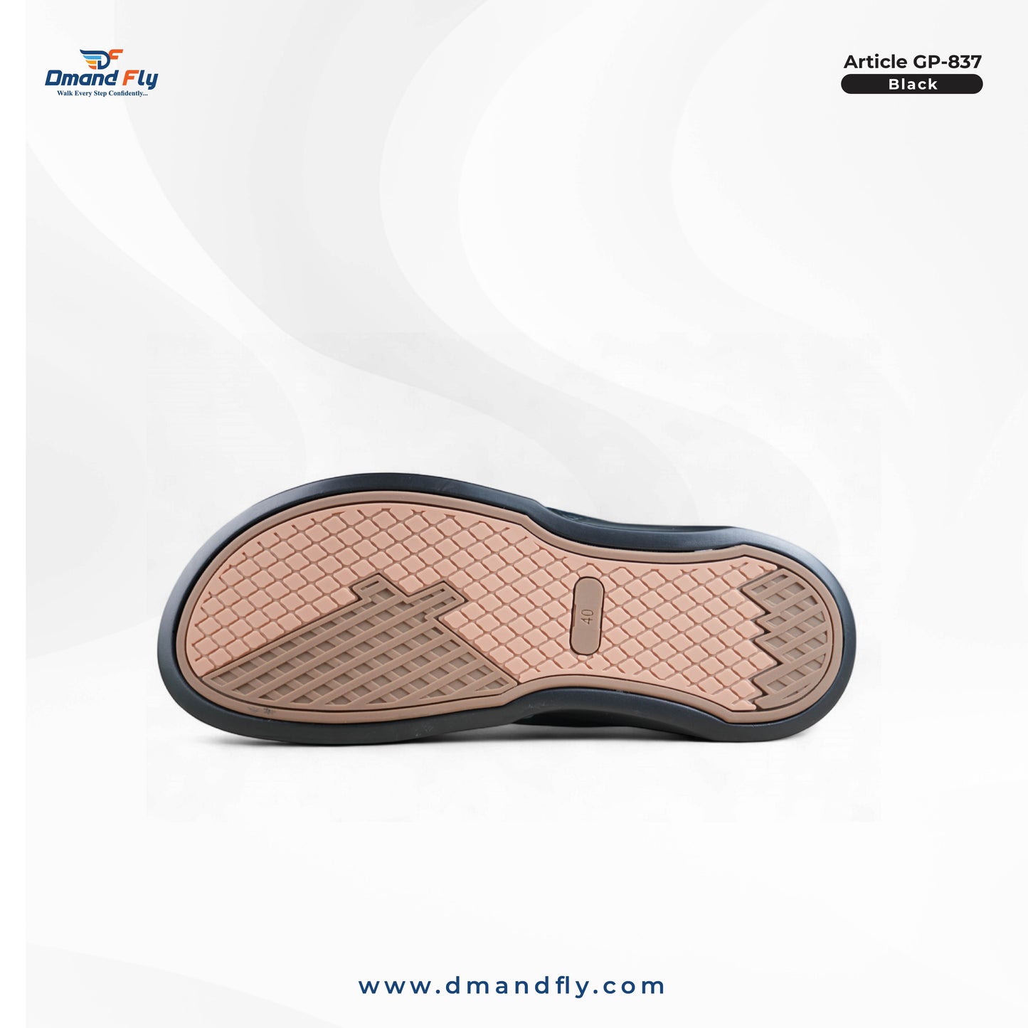 GP-0837 Sandal (Black)