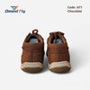 Leather Casual Shoes China Doctor Insole- DC-671 Chocolate