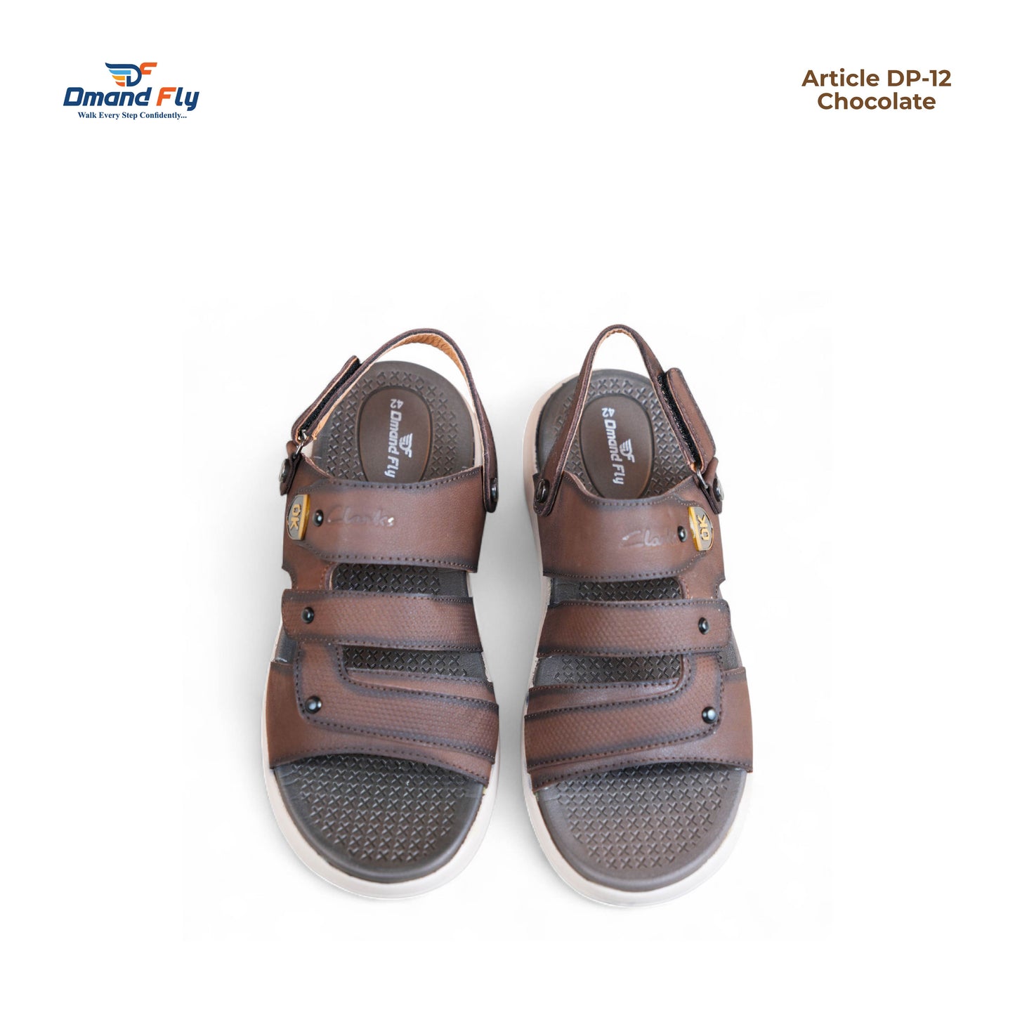 DP-12 Leather Sandal (Chocolate)