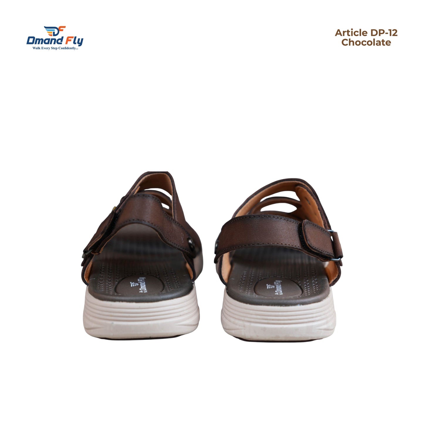 DP-12 Leather Sandal (Chocolate)