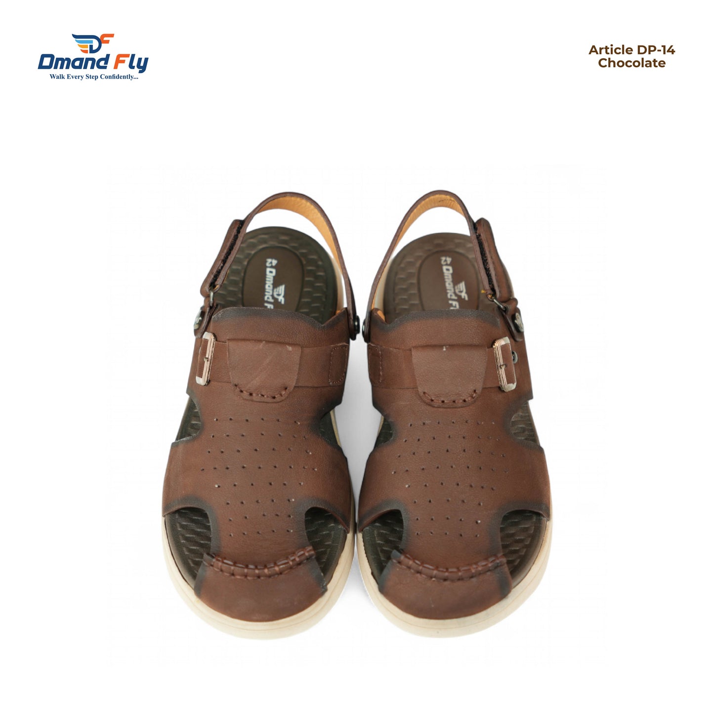 DP-14 Leather Sandal (Chocolate)