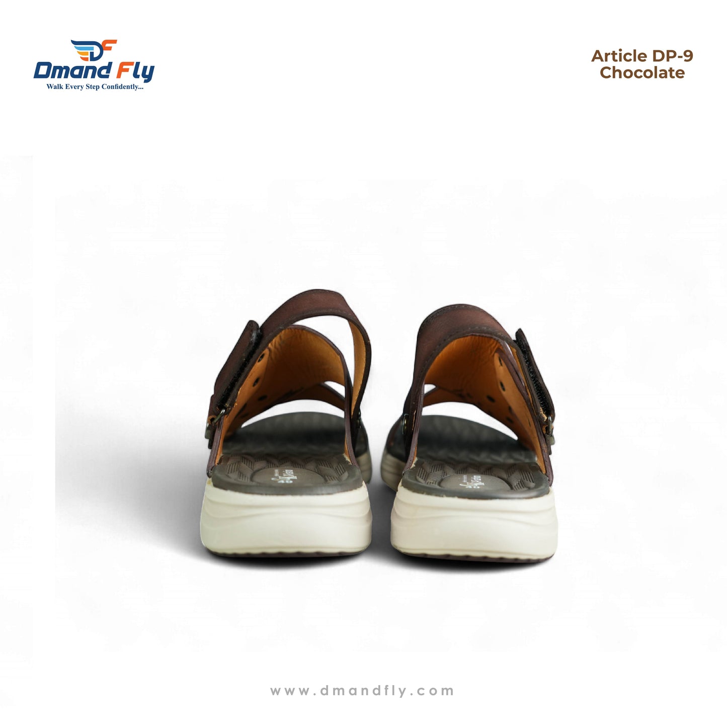 DP-9 Leather Sandal (Chocolate)