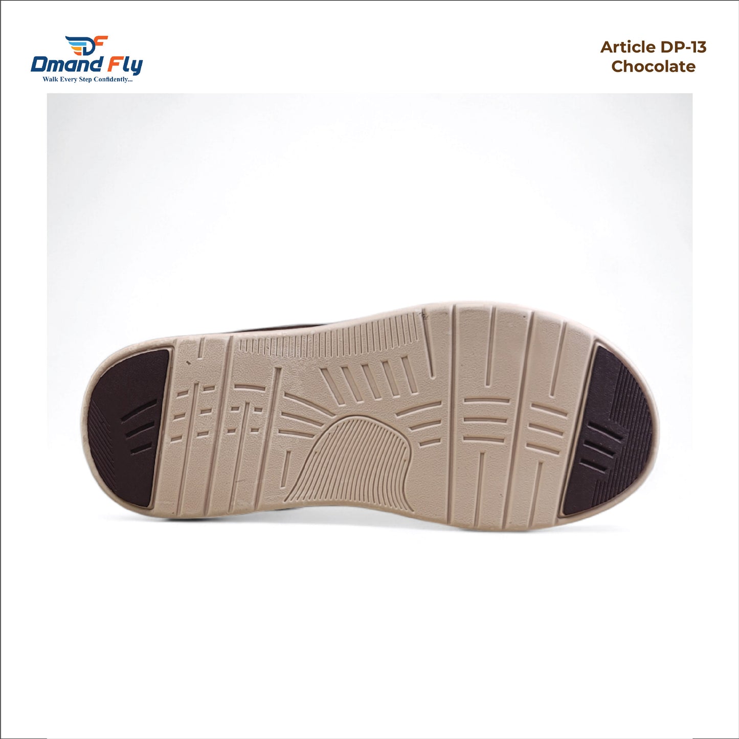 DP-13 Leather Sandal (Chocolate)
