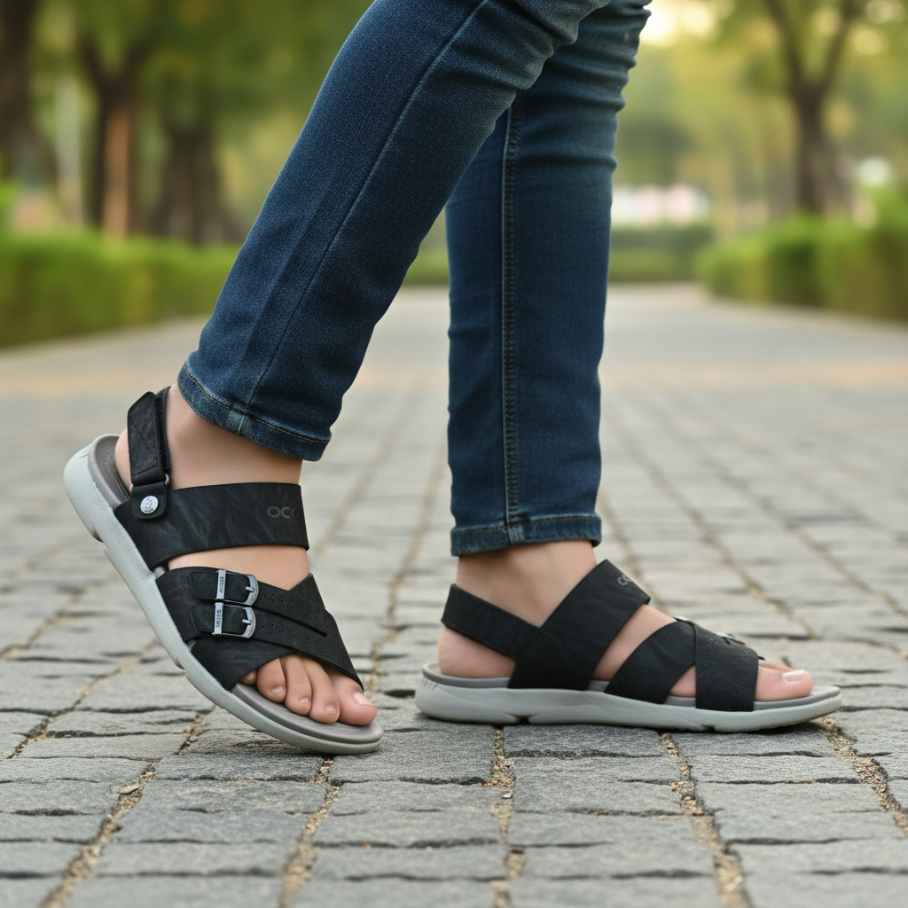 GP-0711 Sandal (Black)