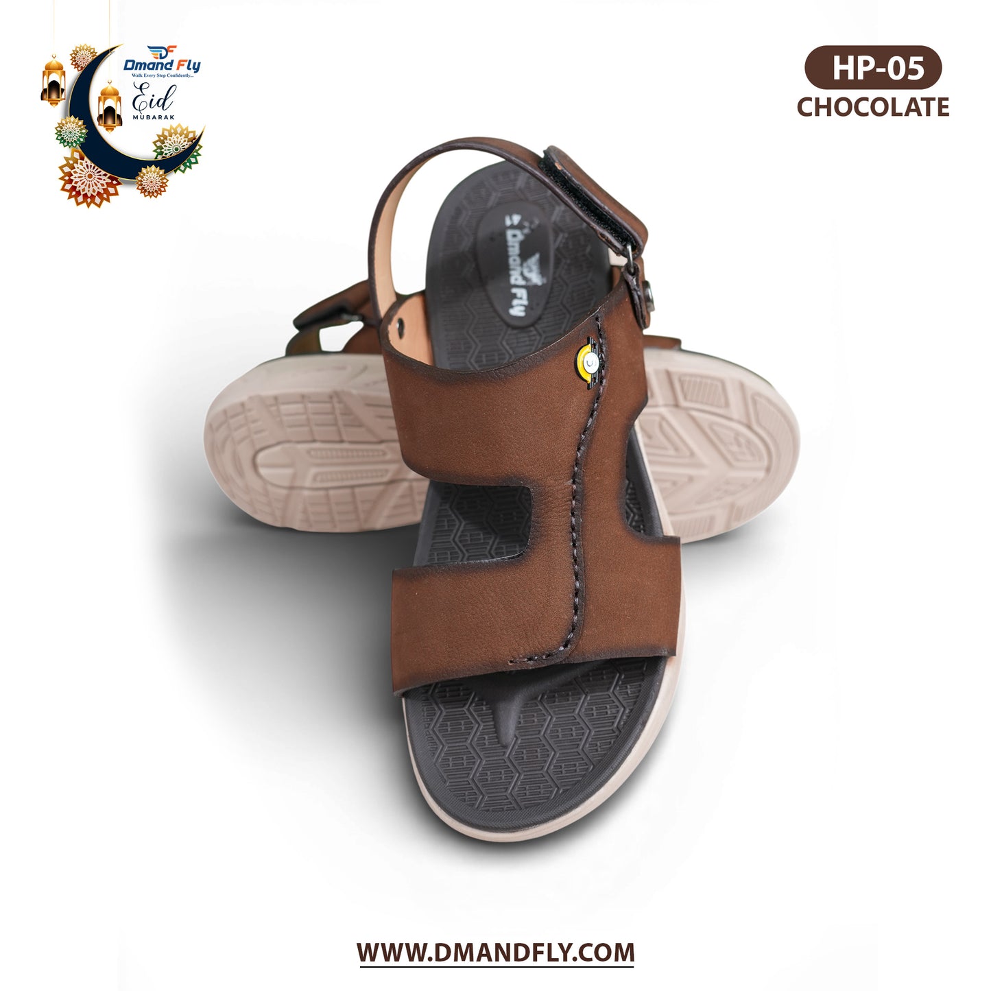 HP-05 Leather Sandal (Chocolate)