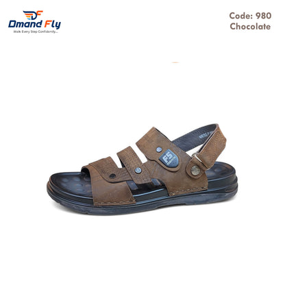 980 Leather Sandal (Chocolate)