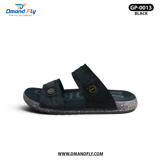 GP-0013 Leather Sandal (Black)
