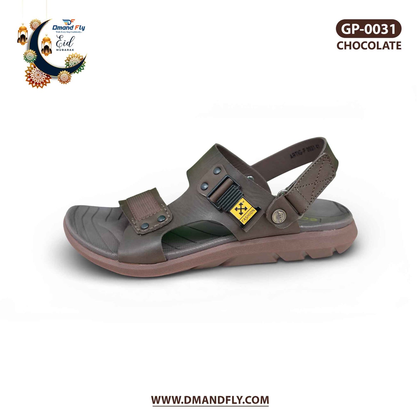 GP-0031 Leather Sandal (Chocolate)
