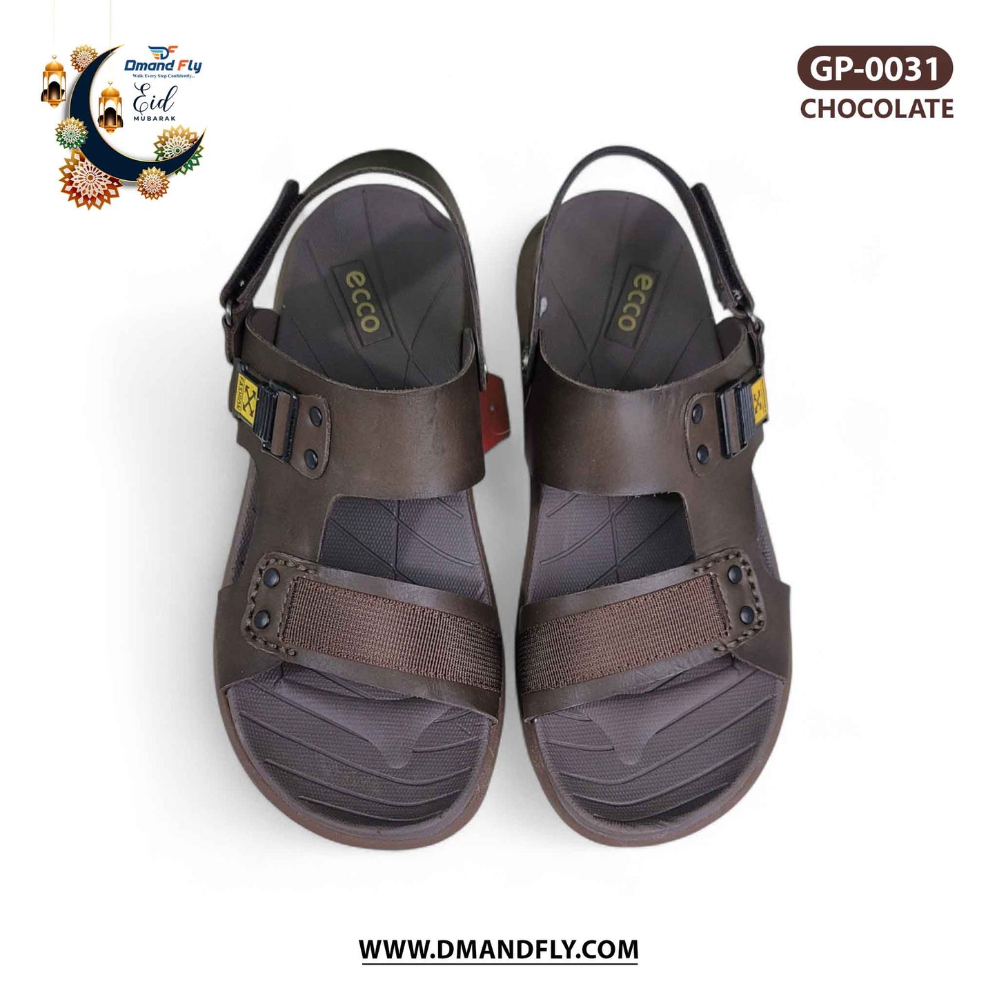 GP-0031 Leather Sandal (Chocolate)
