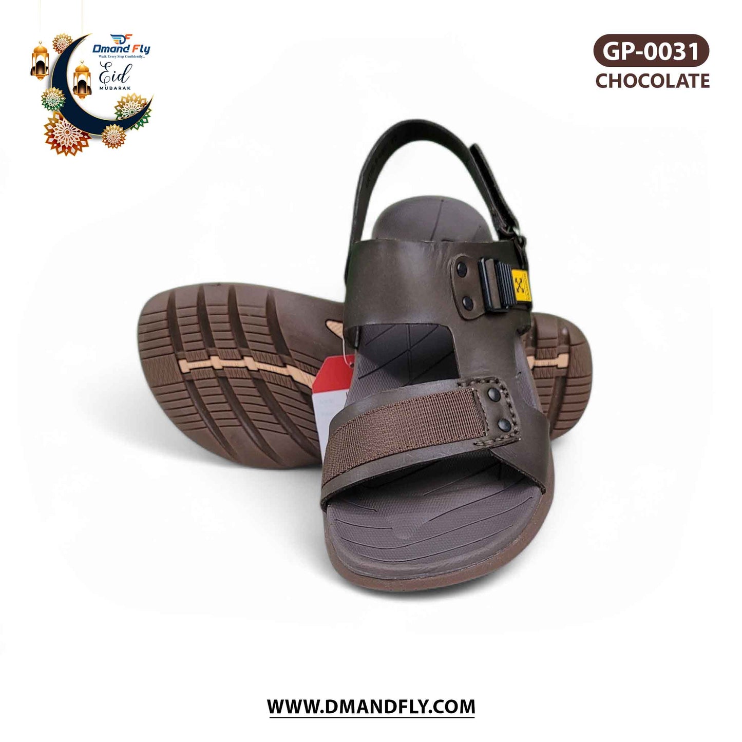 GP-0031 Leather Sandal (Chocolate)