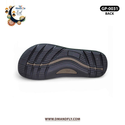 GP-0031 Leather Sandal (Black)