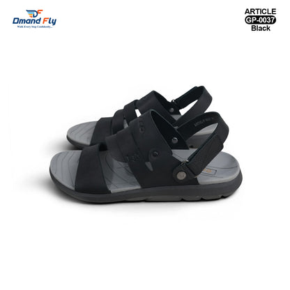 GP-0037 Leather Sandal (Black)