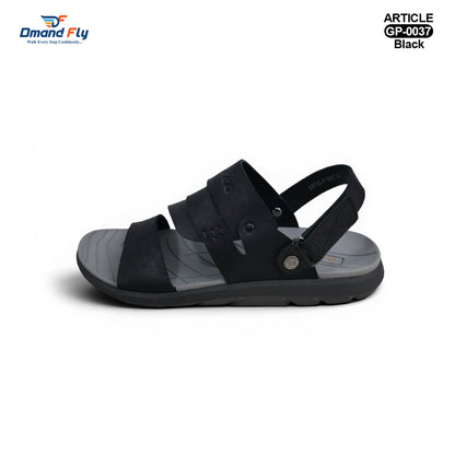 GP-0037 Leather Sandal (Black)