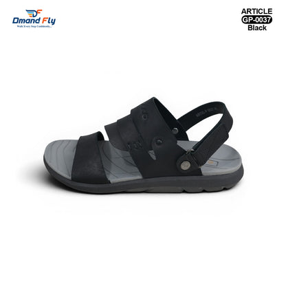 GP-0037 Leather Sandal (Black)