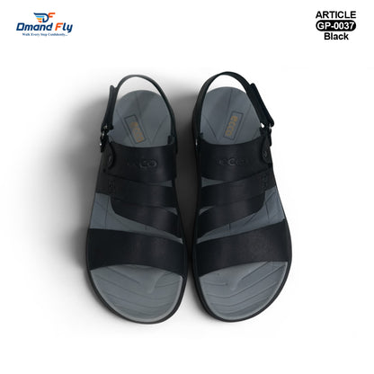 GP-0037 Leather Sandal (Black)