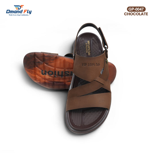 GP-0047 Leather Sandal (Chocolate)