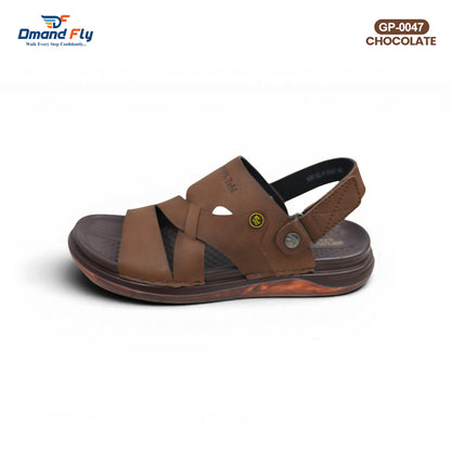 GP-0047 Leather Sandal (Chocolate)