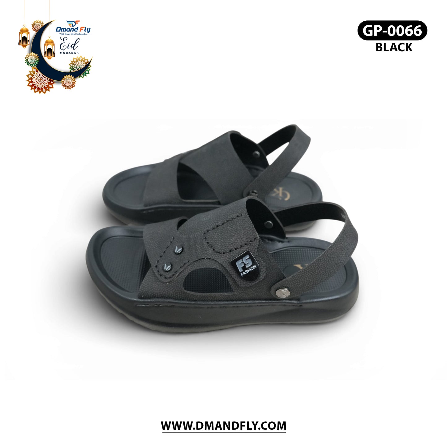 GP-0066 Hawai Sandal (Black)