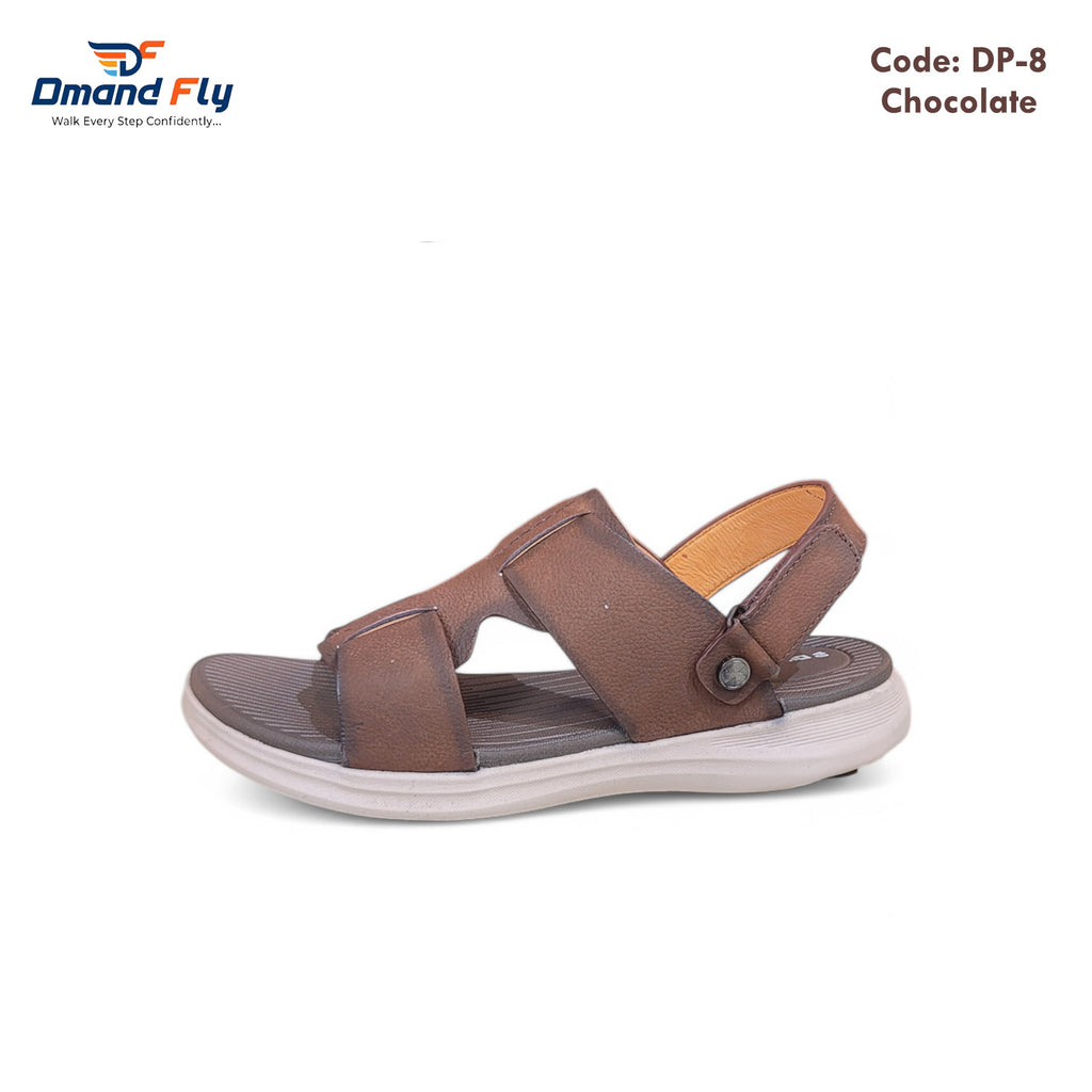 DP-8 Leather Sandal (Chocolate)