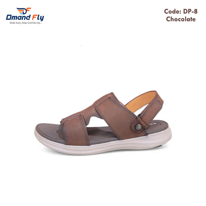 DP-8 Leather Sandal (Chocolate)