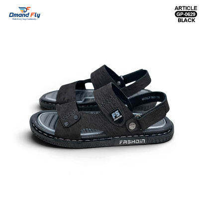 GP-0629 Leather Sandal (Black)