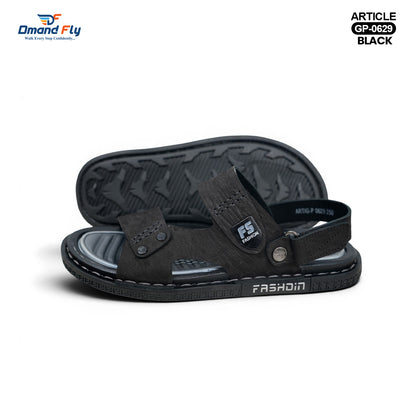 GP-0629 Leather Sandal (Black)