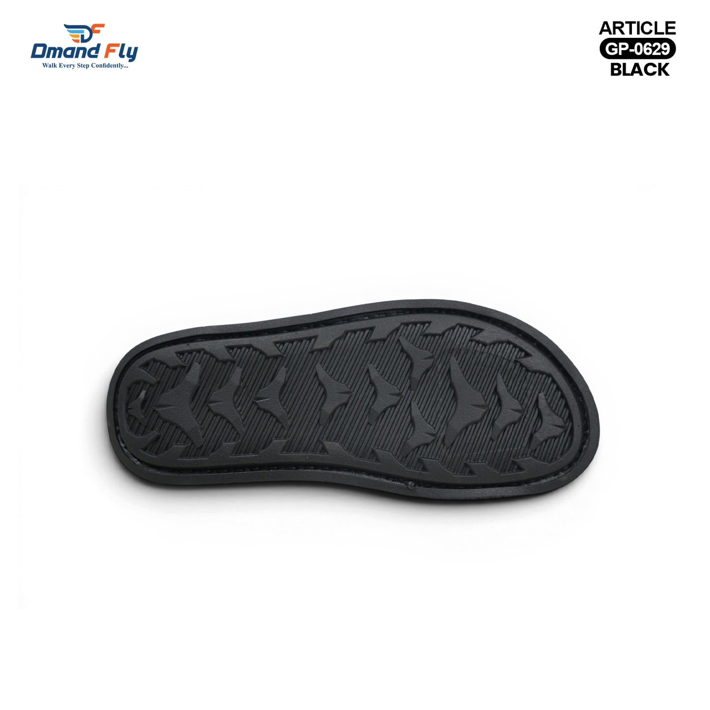 GP-0629 Leather Sandal (Black)