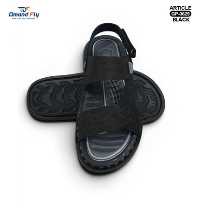 GP-0629 Leather Sandal (Black)