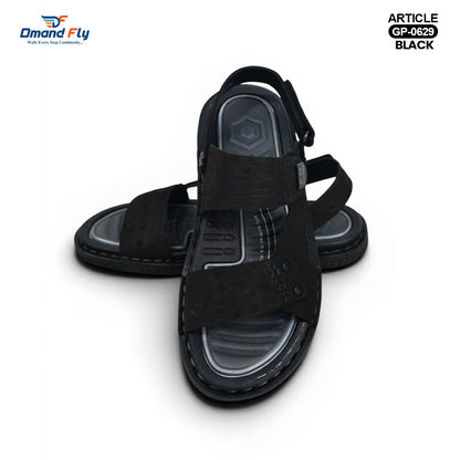 GP-0629 Leather Sandal (Black)