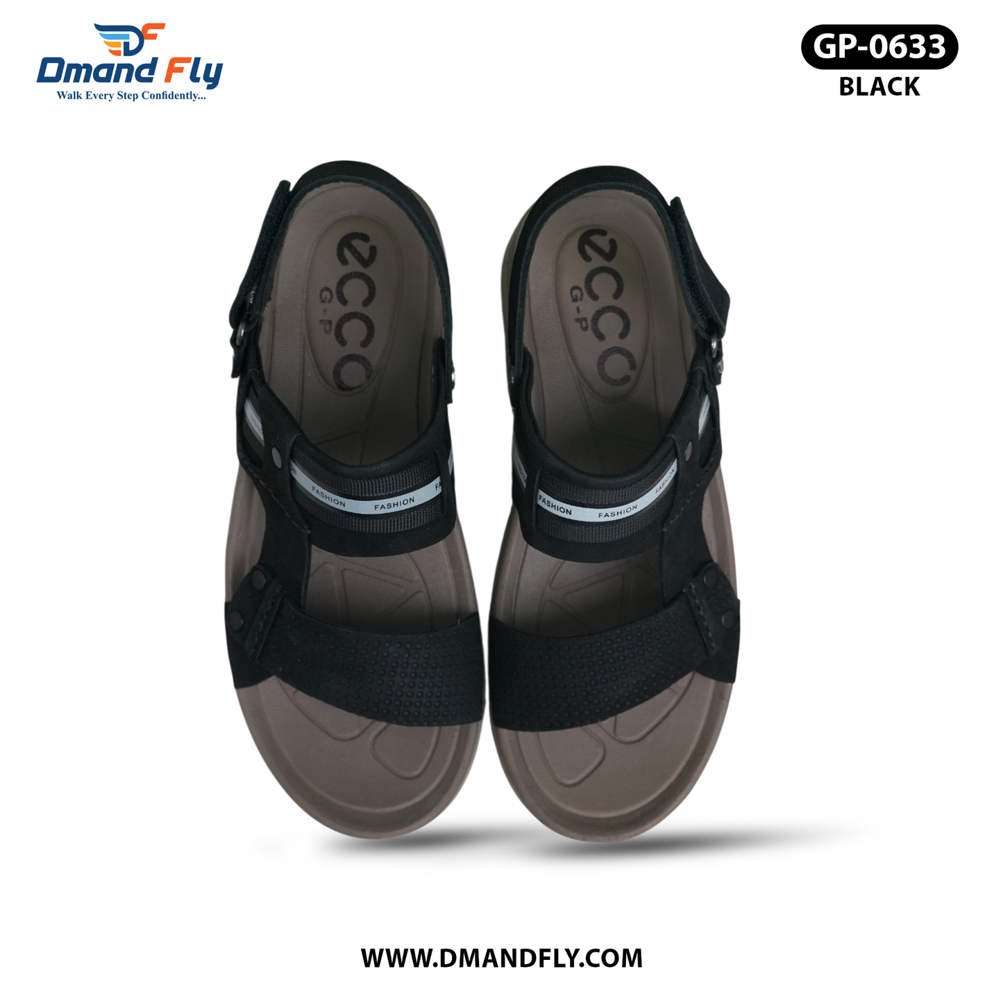 GP-0633 Sandal (Black)