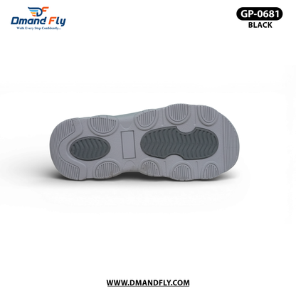 0681 Belt Sandal (Black)