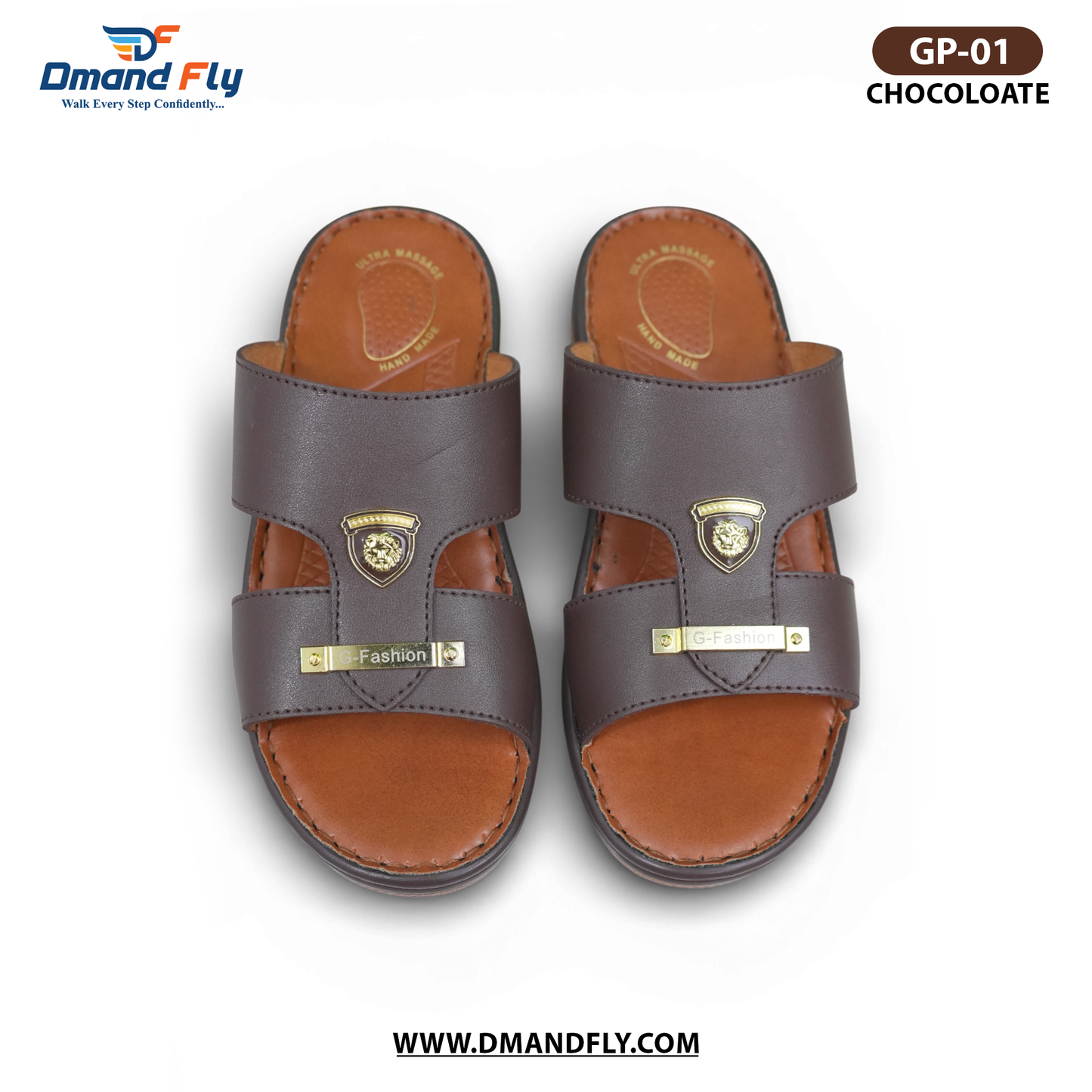 GP-01 Arabian High Sandal (Chocolate)