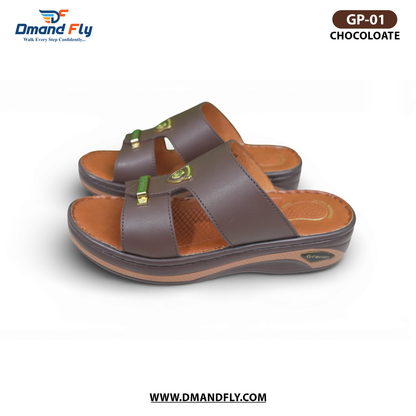 GP-01 Arabian High Sandal (Chocolate)