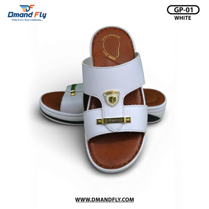 GP-01 Arabian High Sandal (White)