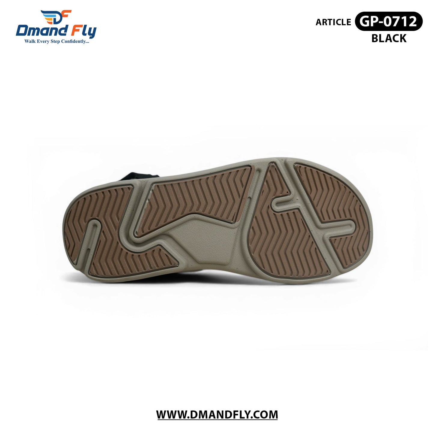 GP-0712 Belt Sandal (Black)