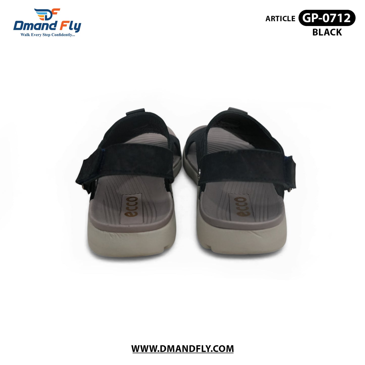 GP-0712 Belt Sandal (Black)