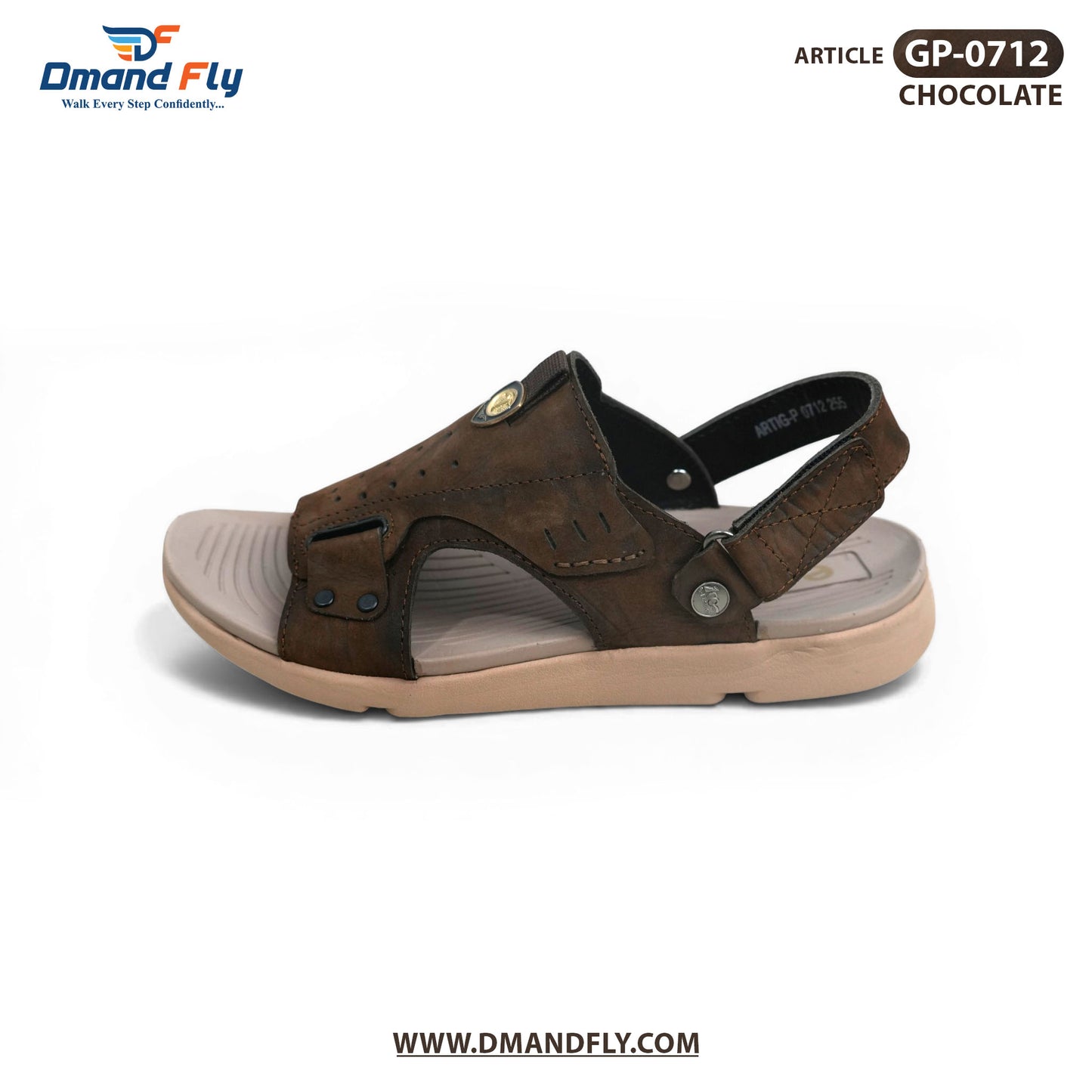 GP-0712 Belt Sandal (Chocolate)
